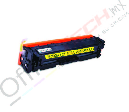 Cartucho de Toner Compatible con HP 202A (CF502A), Amarillo